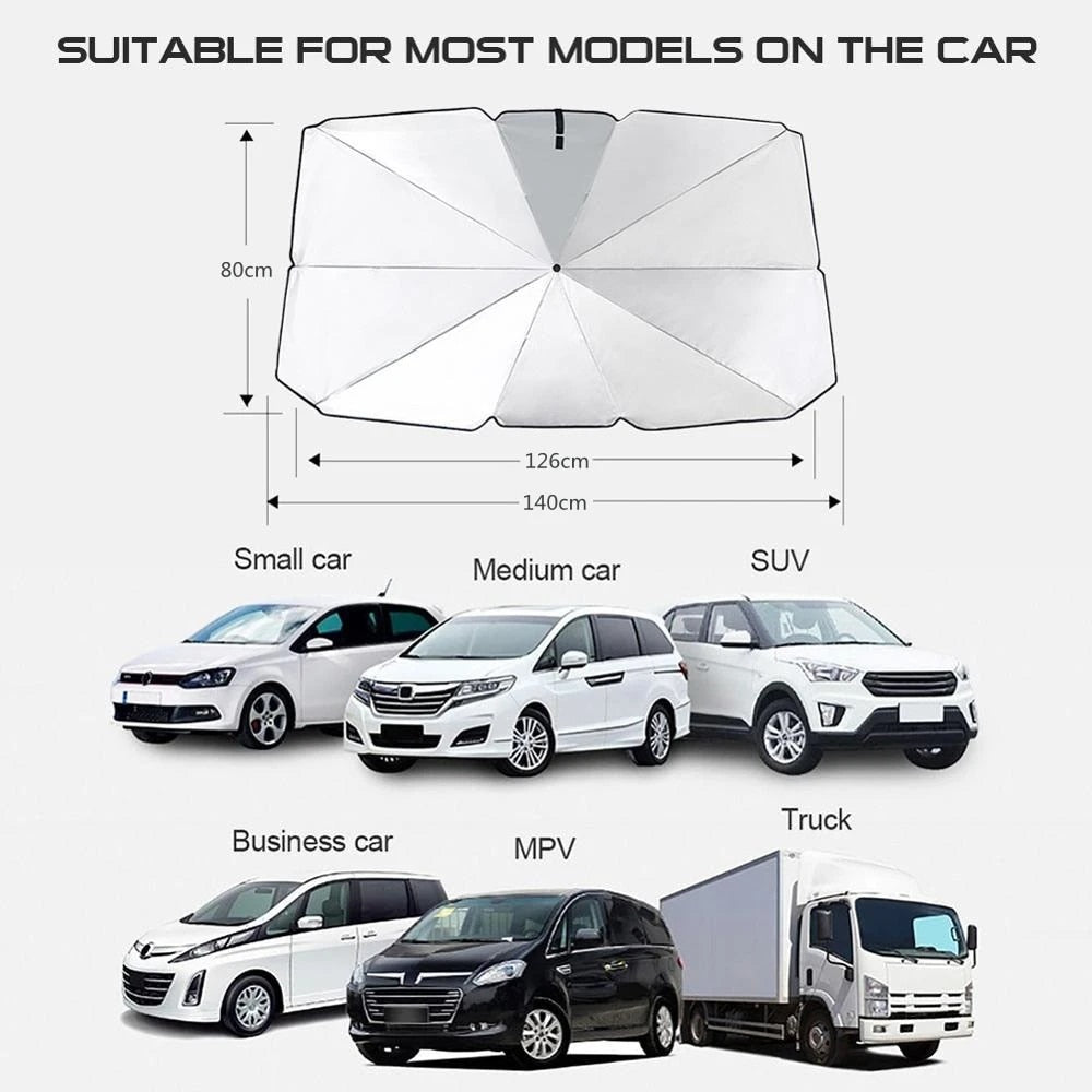 Vehicle Sun Shades Umbrella