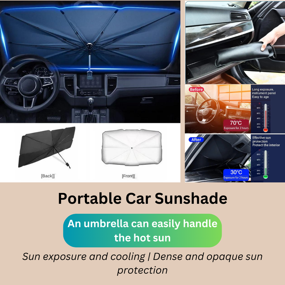Vehicle Sun Shades Umbrella