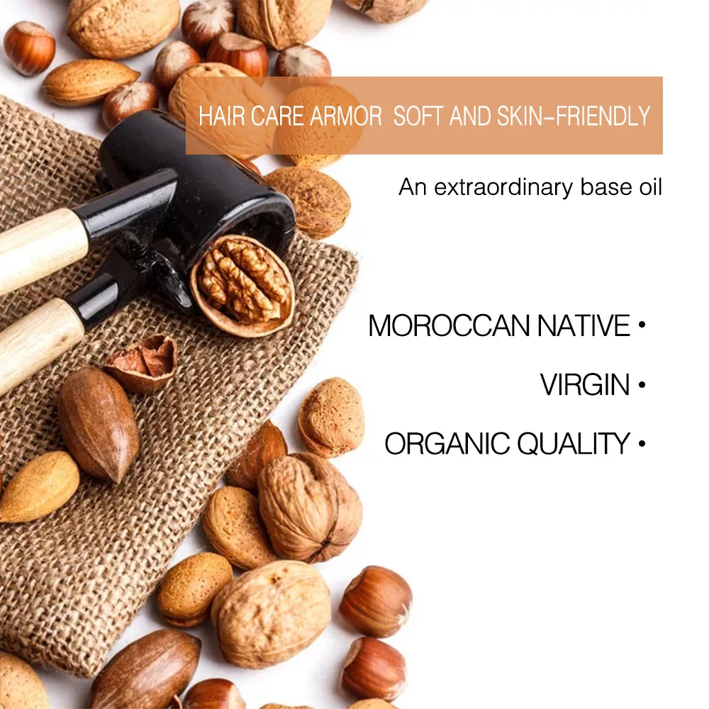 Organic Argan Oil – 100% Pure, Cold-Pressed & Virgin for Hair, Skin & Nails