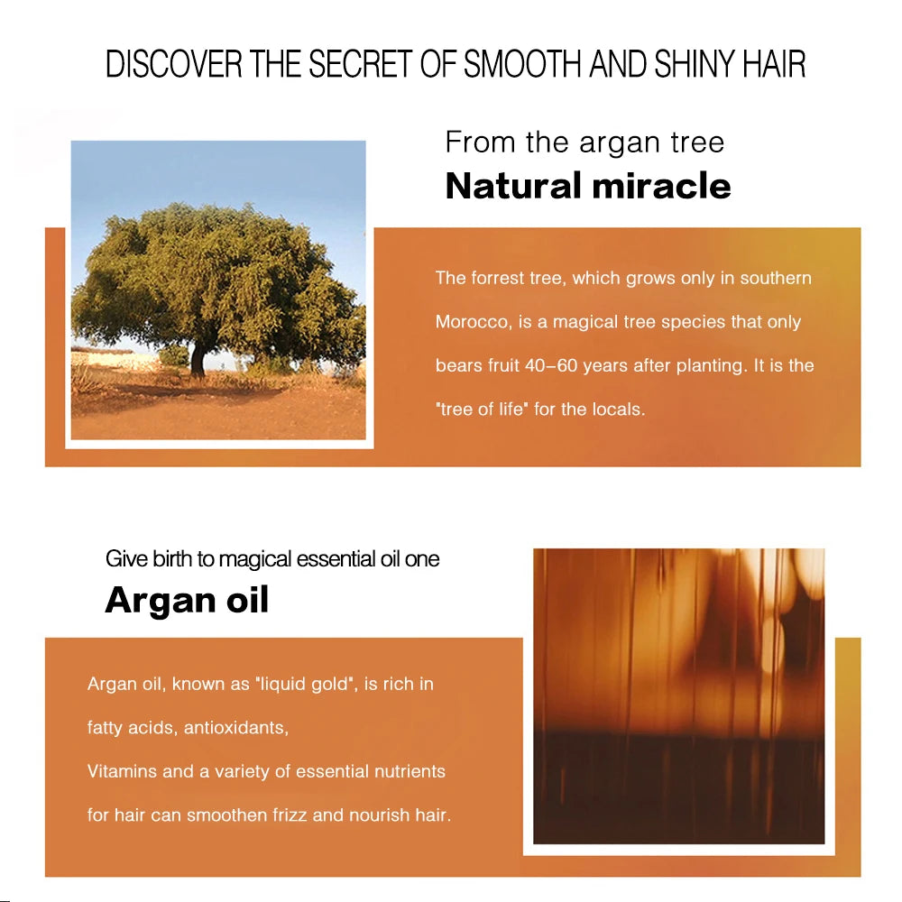 Organic Argan Oil – 100% Pure, Cold-Pressed & Virgin for Hair, Skin & Nails