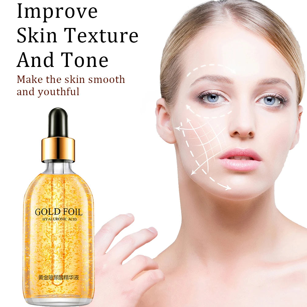 100ml 24K Gold Face Serum – Anti-Aging, Hydrating & Skin Firming