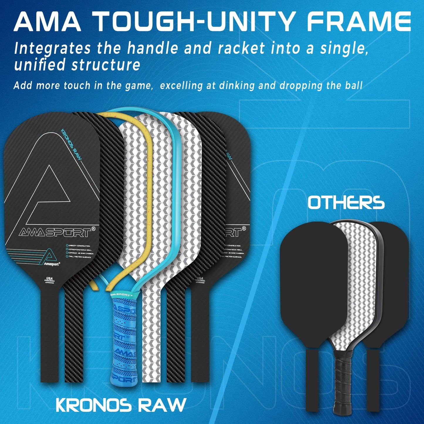 AMA Sport Kronos Carbon Fiber Paddle