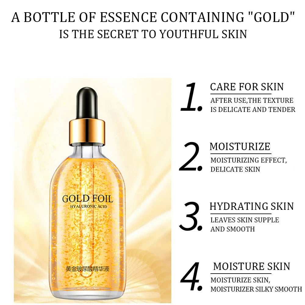100ml 24K Gold Face Serum – Anti-Aging, Hydrating & Skin Firming