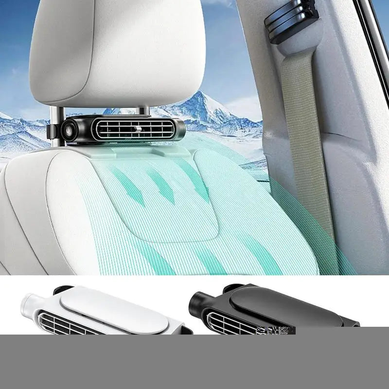 USB Car Seat Fan – Portable Cooling Fan for Backseat Passengers