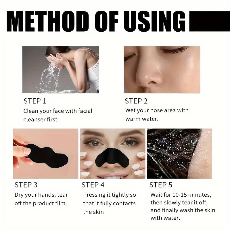 Blackhead Removal Strips – Deep Cleansing Pore Strips for a Clearer Nose