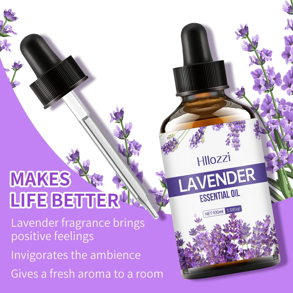 Organic Lavender Essential Oil – Pure & Moisturizing for Relaxation & Skin Care