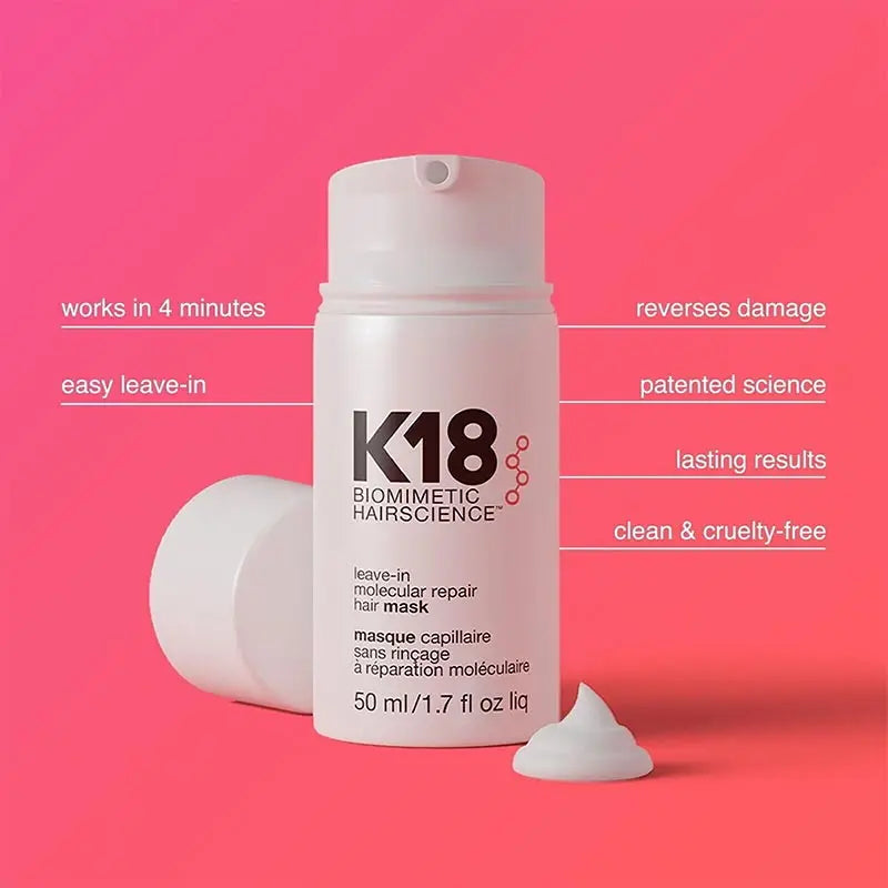 K18 Leave-In Molecular Repair Hair Mask – Intensive Bond Repair for Damaged Hair