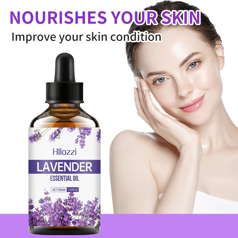 Organic Lavender Essential Oil – Pure & Moisturizing for Relaxation & Skin Care