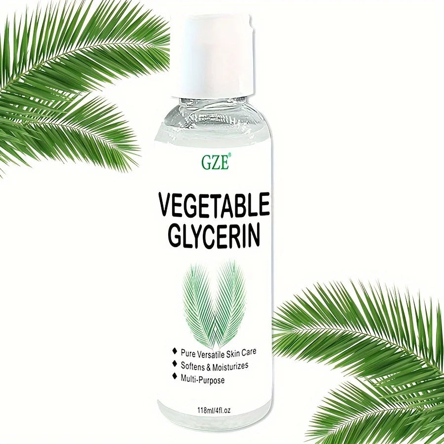 GZE Vegetable Glycerin – 100% Pure & Natural Moisturizer for Skin