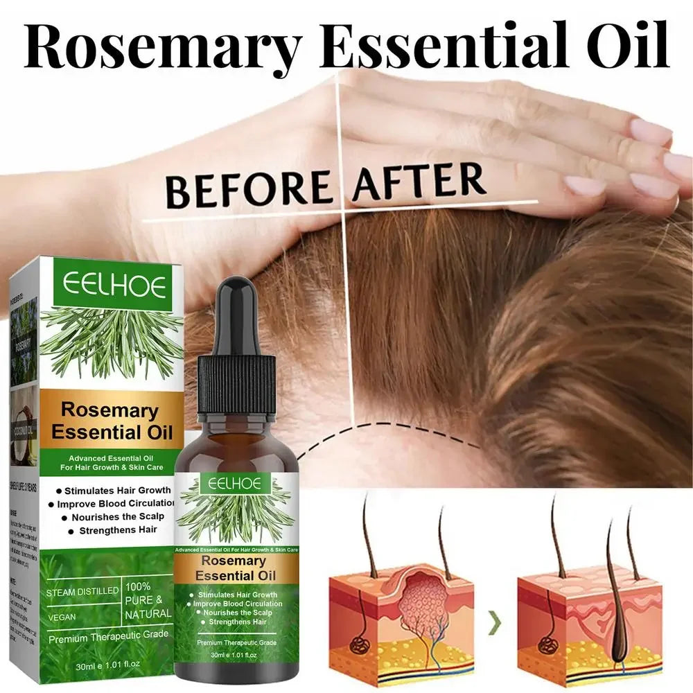 Rosemary Essential Oil for Hair Growth – Strengthen & Nourish Your Hair Naturally