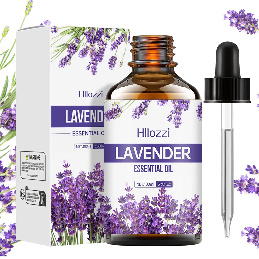 Organic Lavender Essential Oil – Pure & Moisturizing for Relaxation & Skin Care