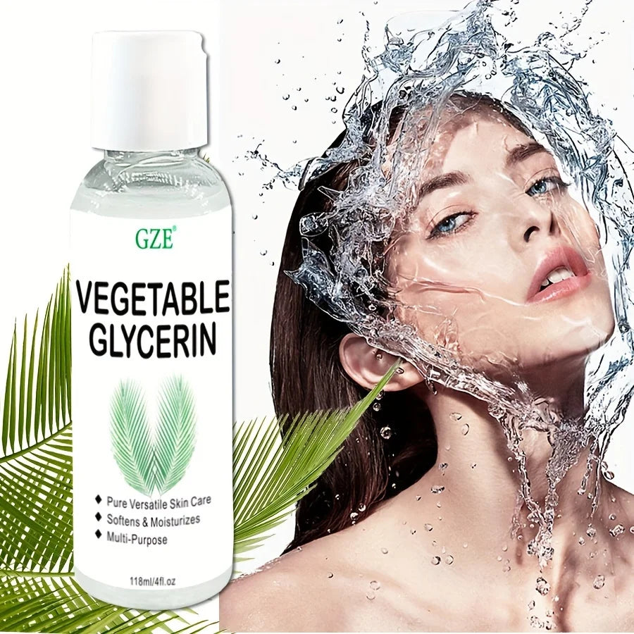 GZE Vegetable Glycerin – 100% Pure & Natural Moisturizer for Skin