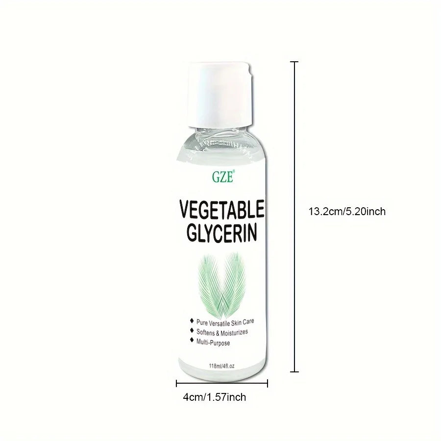 GZE Vegetable Glycerin – 100% Pure & Natural Moisturizer for Skin