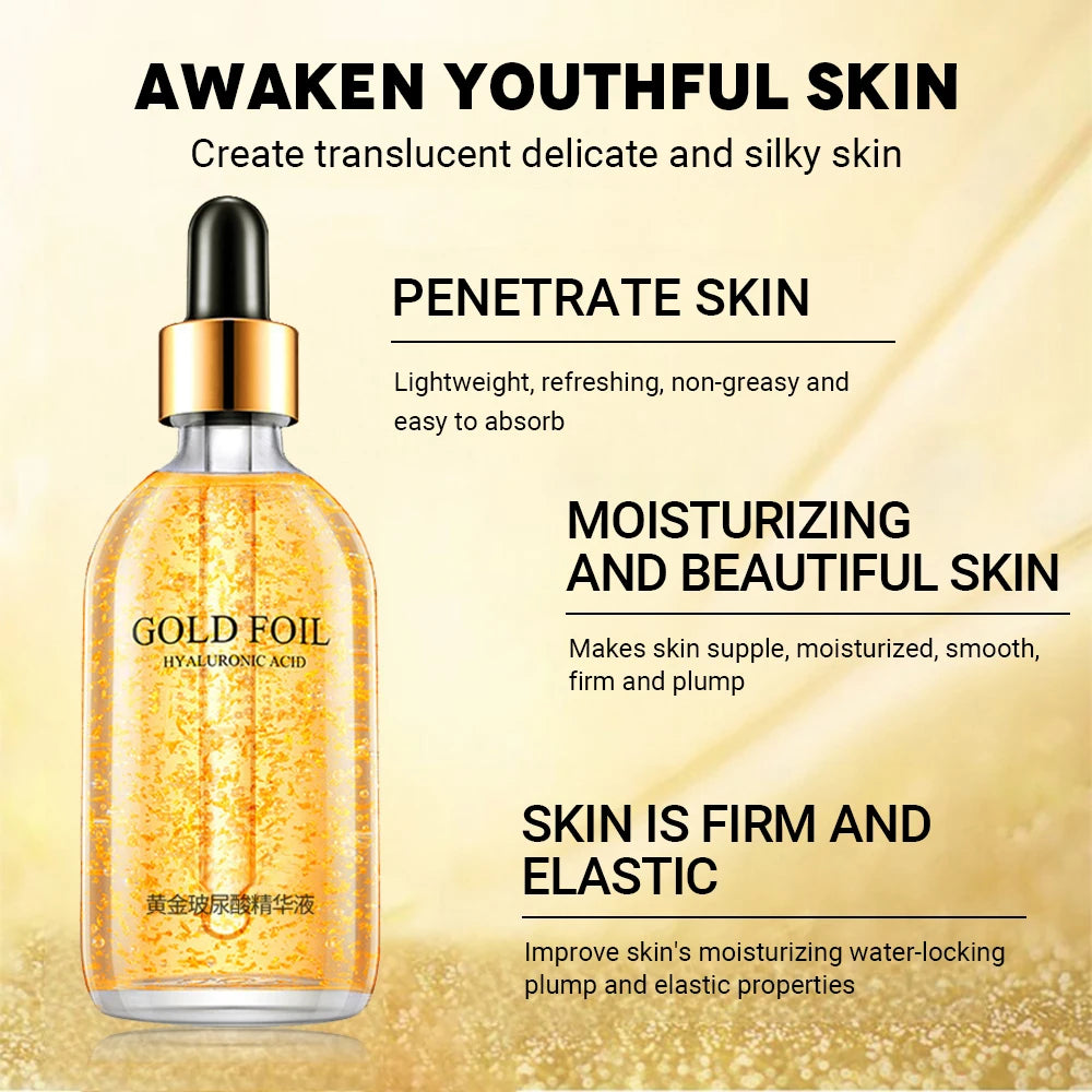100ml 24K Gold Face Serum – Anti-Aging, Hydrating & Skin Firming