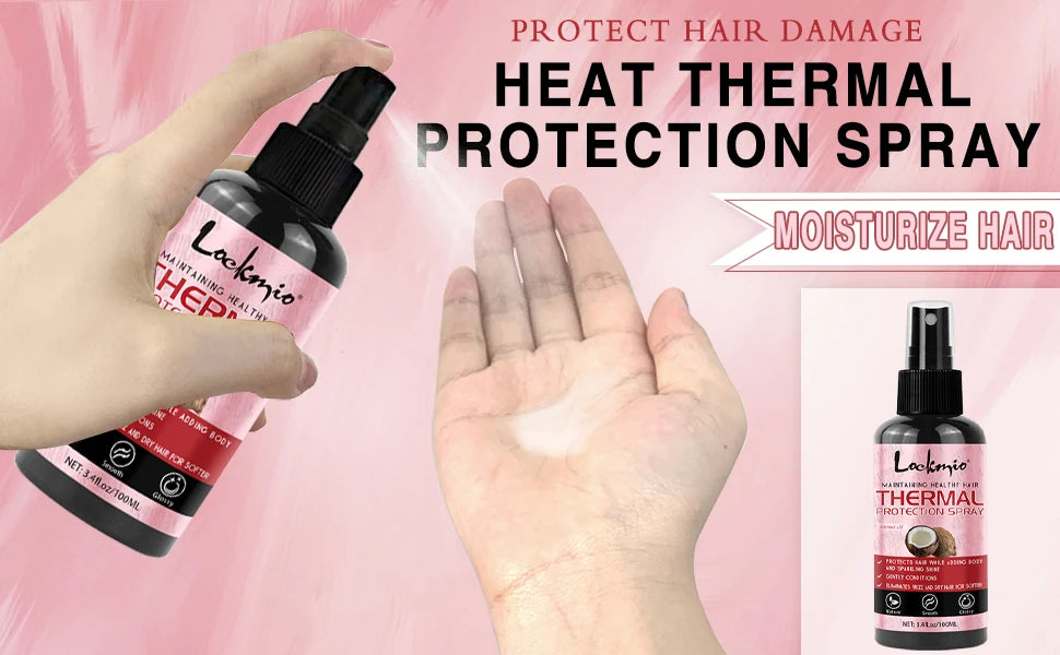 UV & Heat Protecting Hair Spray – Shield Your Hair from Heat & Sun Damage