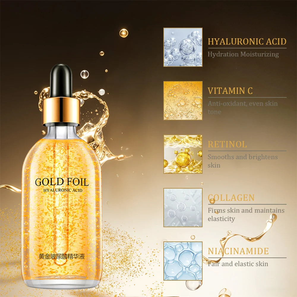 100ml 24K Gold Face Serum – Anti-Aging, Hydrating & Skin Firming