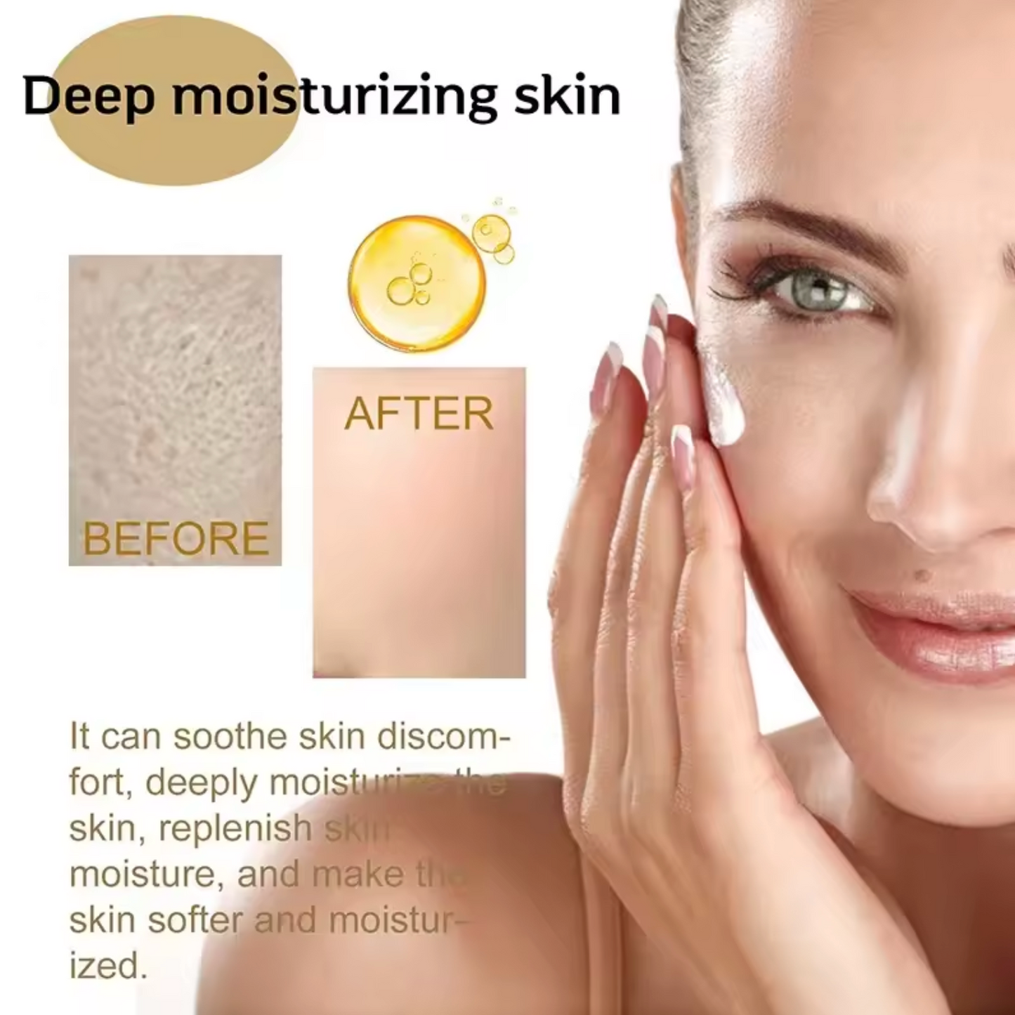 Centella Asiatica Face Serum – Brightening & Deep Moisturizing Formula