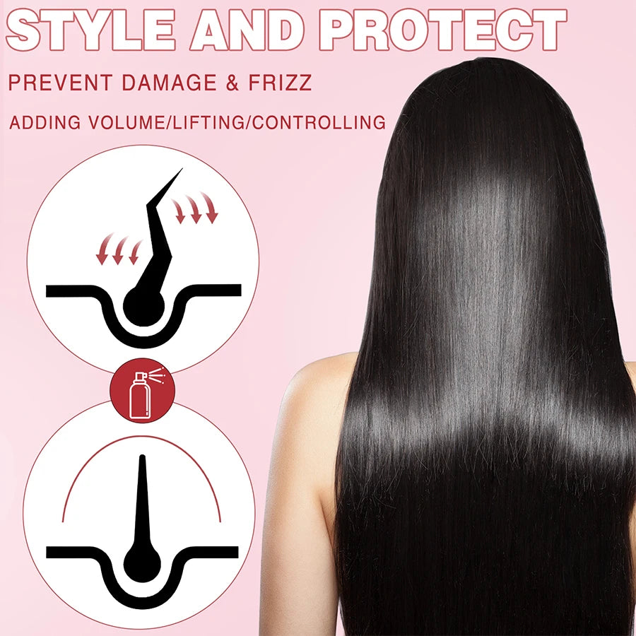 UV & Heat Protecting Hair Spray – Shield Your Hair from Heat & Sun Damage