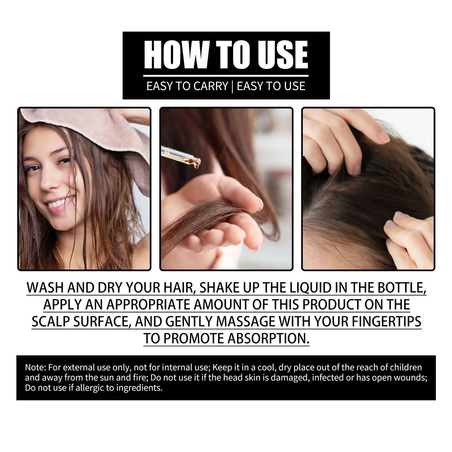 Collagen B7 Hair Oil | Moisturizes, Softens & Prevents Hair Loss