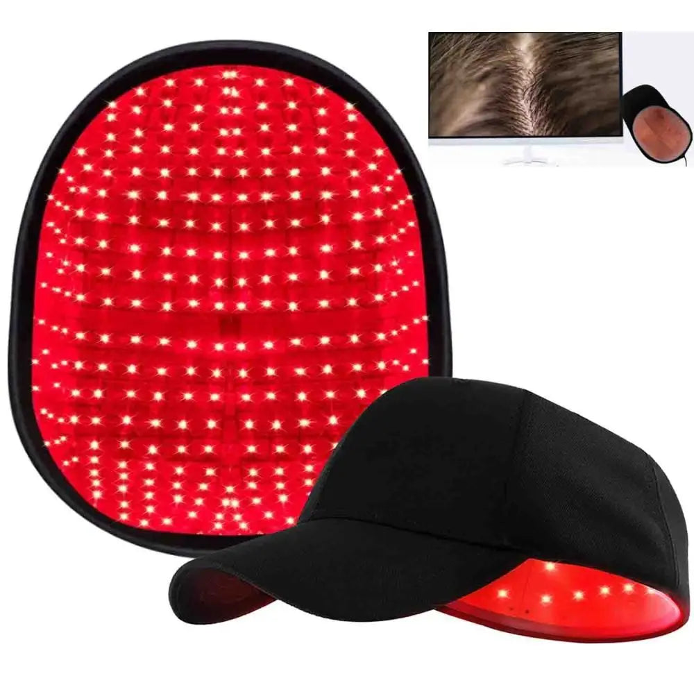 Laser Red Light Therapy Hair Growth Cap – At-Home Hair Regrowth Treatment