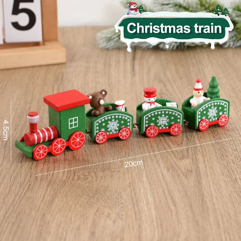 How to Create a Festive Home with a Christmas Wooden Train