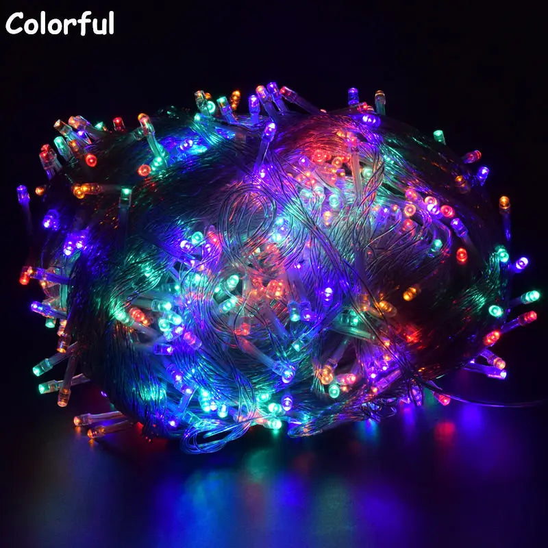 Christmas Led Lights String Fairy Light 8 Modes