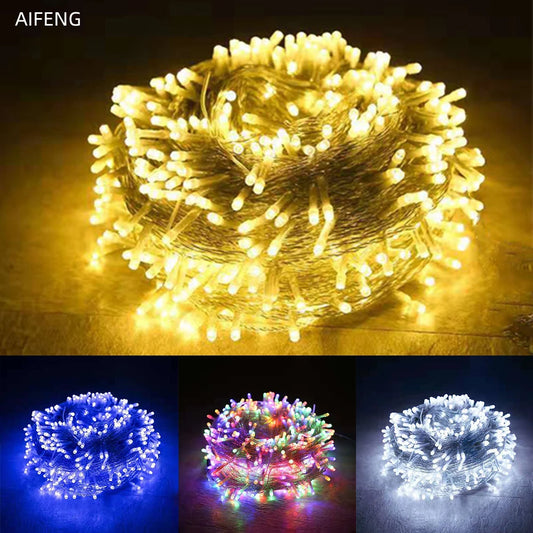 Christmas Led Lights String Fairy Light 8 Modes