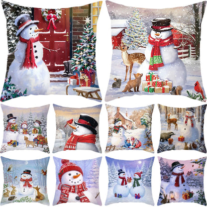 Stylish Christmas Cushion Covers | Festive Throw Pillows for Holiday Decor