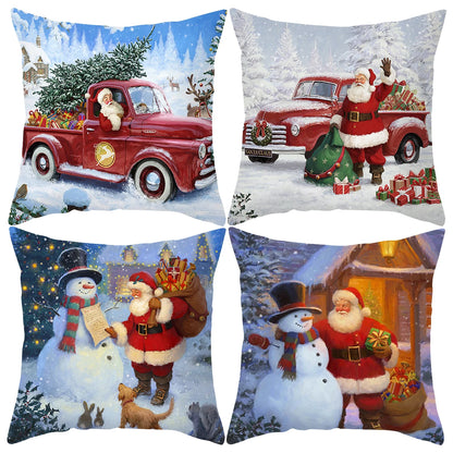 Stylish Christmas Cushion Covers | Festive Throw Pillows for Holiday Decor