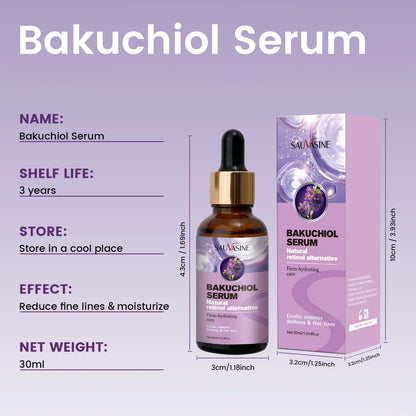 Bakuchiol Serum – Retinol Alternative with Hyaluronic Acid for Firm, Hydrated Skin