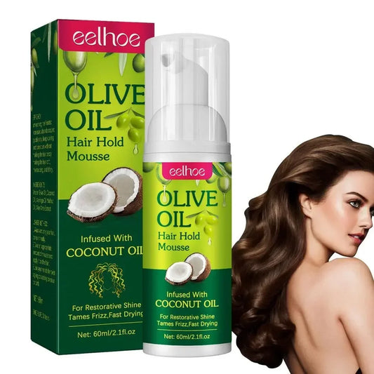 Olive Oil Hair Styling Mousse