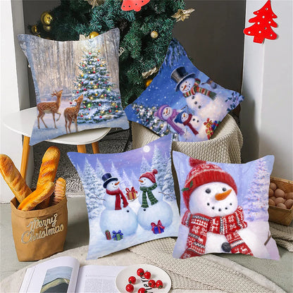 Stylish Christmas Cushion Covers | Festive Throw Pillows for Holiday Decor