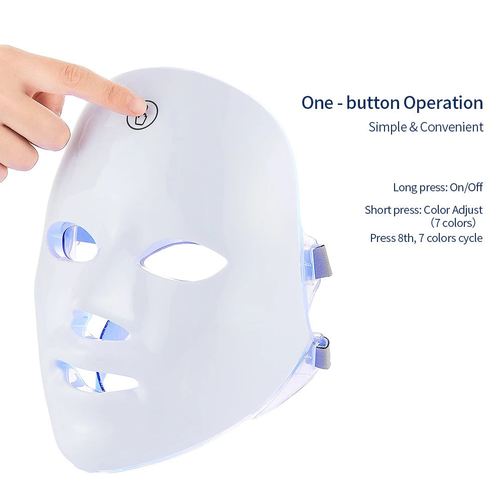 LED Photon Therapy Beauty Mask