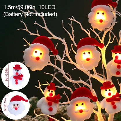 Snowman Christmas LED Garland String Light