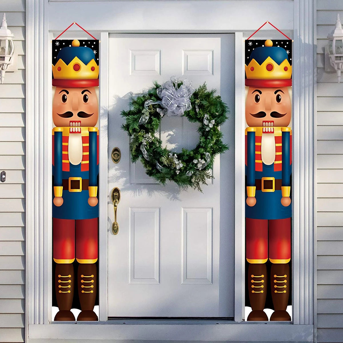 Merry Christmas Door Banner Decoration